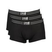 Sort Bomuld Boxershorts Pakke