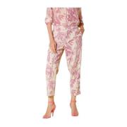 Blomstret Chino Jogger Bukser