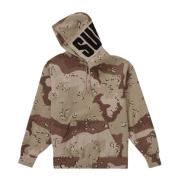 Begrænset udgave Rib Hooded Sweatshirt Camo