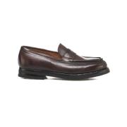 Brun Læder Loafers