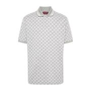 Signature GG Damier Jacquard Polo