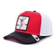 Rød Gedetrucker Cap