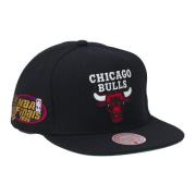 Hvid Bulls Top Spot Snapback