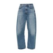 Afslappede Taperede Barrel Leg Jeans