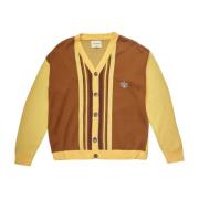 Stribet Multifarvet Cardigan