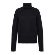 Mohair-blend turtleneck sweater