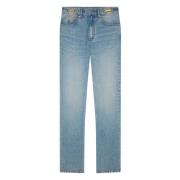 Vintage Blå Denim Jeans