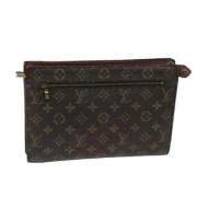 Pre-owned Canvas louis-vuitton-tasker