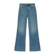 Højtaljede jeans