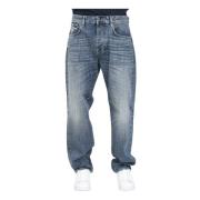 Loose Tapered Denim Jeans