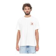 Kortærmet Logo Print T-shirt