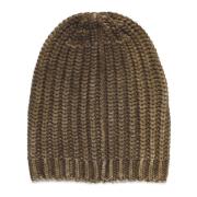 Flettet Uld Kashmir Beanie Kvinde