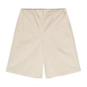 Bredbenet Beige Shorts