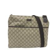 Pre-owned Canvas gucci-tasker