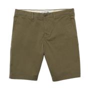 Stretch Cotton Bermuda Shorts