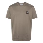 Brun Basic T-shirts og Polos