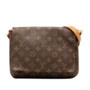 Pre-owned Canvas louis-vuitton-tasker