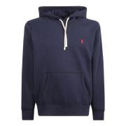 Navy Cruise Sweatshirt med Polo Pony