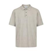 Polo Shirt med Allover Logo