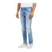 Slim Tapered Denim Jeans