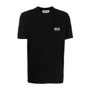 Sort Hvid Tshirt 80203 Stilfuld Model