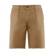 Plisserede Chino Shorts