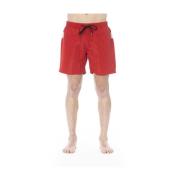 Stribet badeshorts