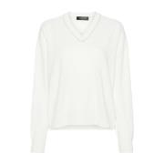 Hvid Sweatshirt AW24 Dametøj