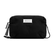 Sort Cross Body Canvas Taske