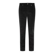 Slimmy Corduroy Vasal Black Jeans