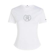 Broderet Logo Bomuld T-shirt