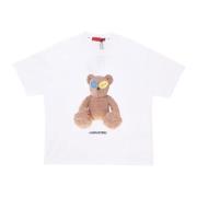 Blød Pasform Crew Neck Gummi Tee