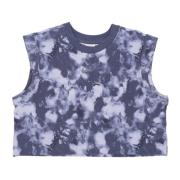 Bølgefarvet Crop Tank Top