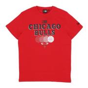 Chicago Bulls NBA Grafisk Tee Rød/Sort