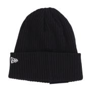 Sort Cuff Beanie Hat