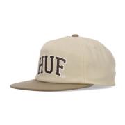 Flad Skygge Snapback Kasket Creme