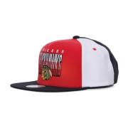 Chicago Blackhawks Snapback Kasket Rød/Sort