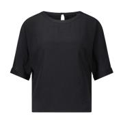 Satin Front T-Shirt