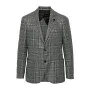 Ternmønster Uld-Kashmir Blazer