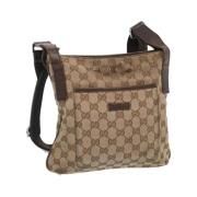 Pre-owned Canvas gucci-tasker