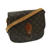 Pre-owned Canvas louis-vuitton-tasker