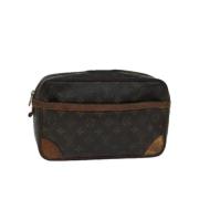 Pre-owned Coated canvas louis-vuitton-tasker