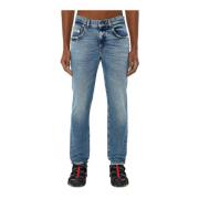 Slim Stretch Denim Jeans - Lyseblå