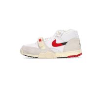 Høj Air Trainer 1 Sneaker Hvid/Rød/Sort