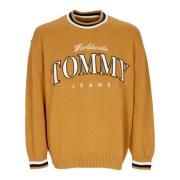 Afslappet Varsity Sweater Alkymi Gul