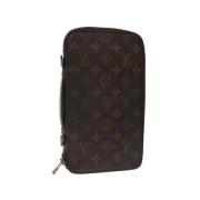 Pre-owned Canvas louis-vuitton-tasker