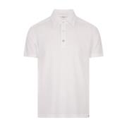 Hvid Polo Shirt Kort Ærme