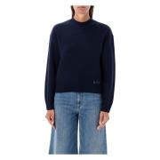 Navy Strik Esther Crew Neck Sweater