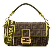 Pre-owned Canvas fendi-tasker