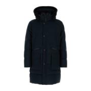 Stilfuld Navy Blue Twill Parka